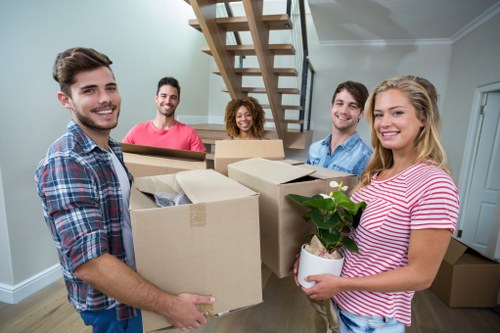Local man with a van supporting a Bayswater home move