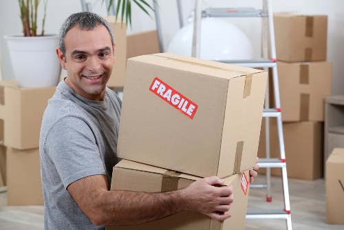 Man and van vehicle ready for a local move in Bayswater