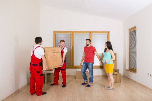 Recycling and waste separation during a Bayswater house move