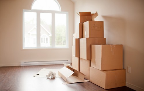 Removal team preparing a same day move in Bayswater