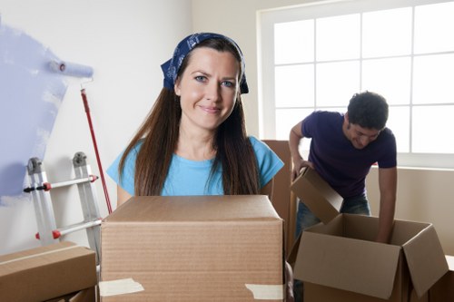 Loading furniture carefully for a Bayswater flat move